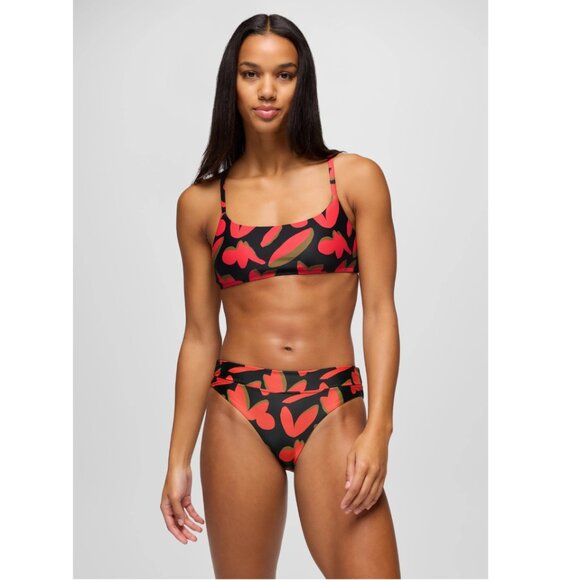 PrAna Women's Summer Wave Swim Bikini Bottom Size XS NWT - Picture 2 of 9